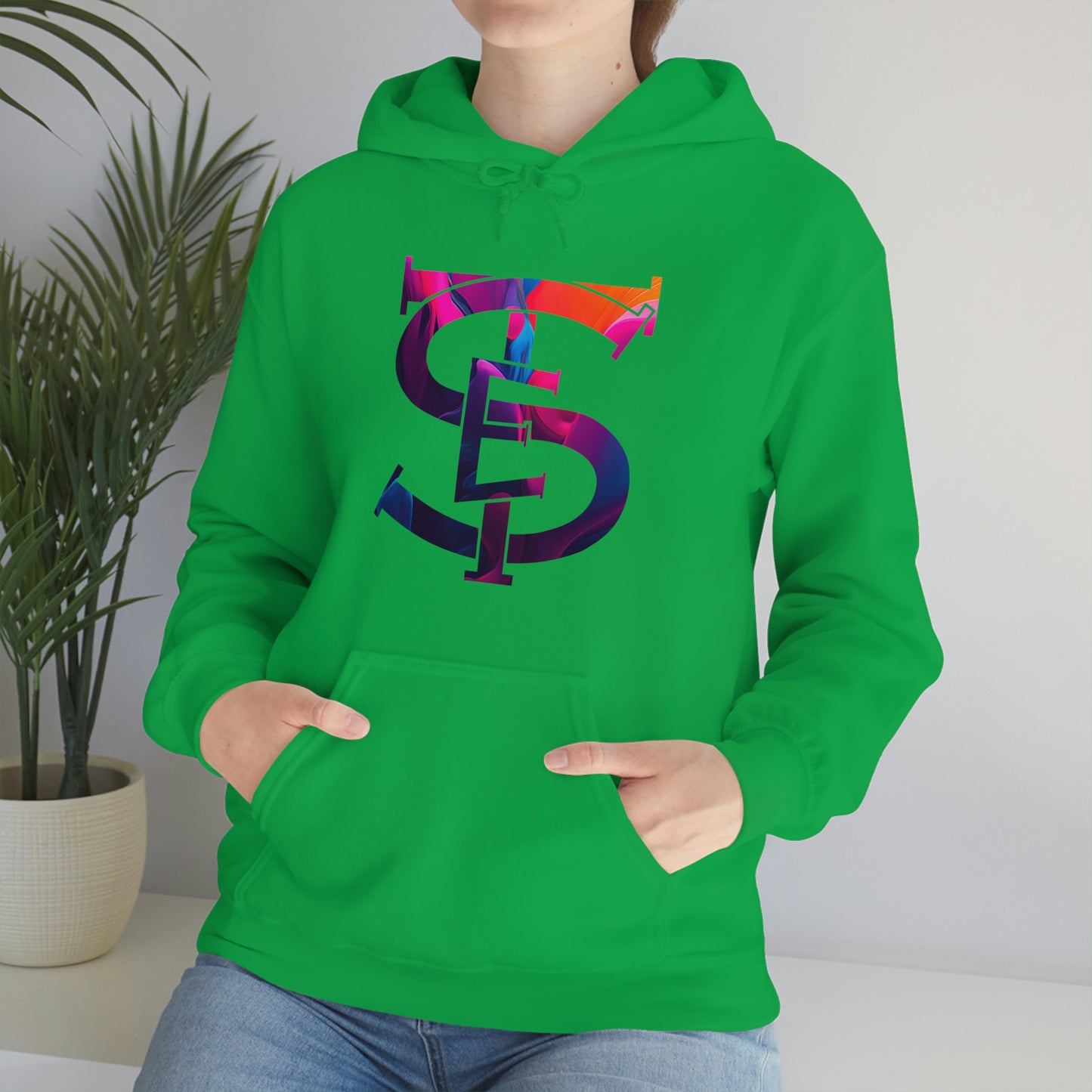 STE LOGO Set The Example Unisex Heavy Blend™ Hooded Sweatshirt