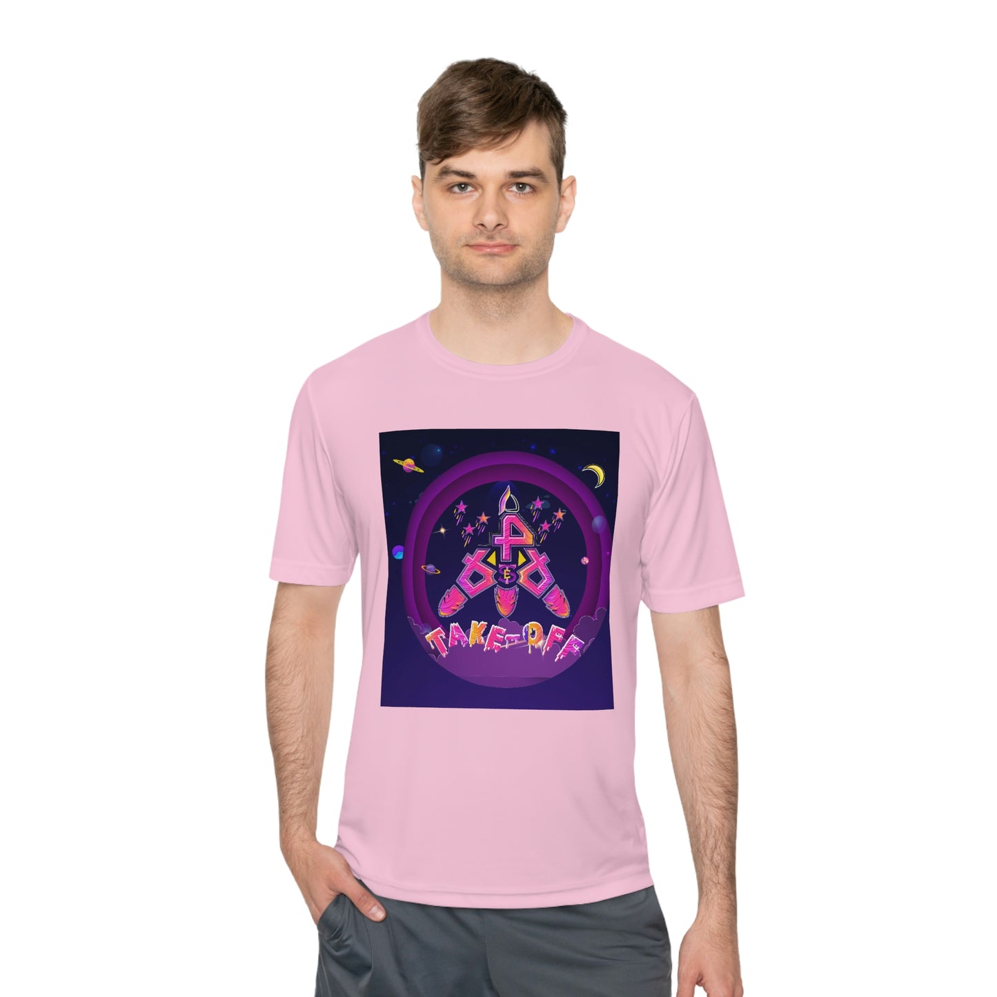 444 SPACE Unisex Moisture Wicking Tee