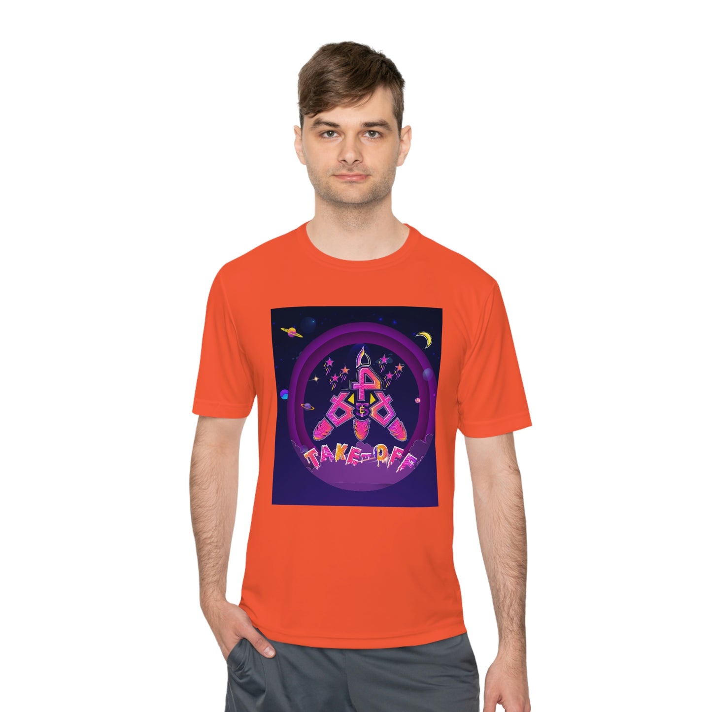 444 SPACE Unisex Moisture Wicking Tee