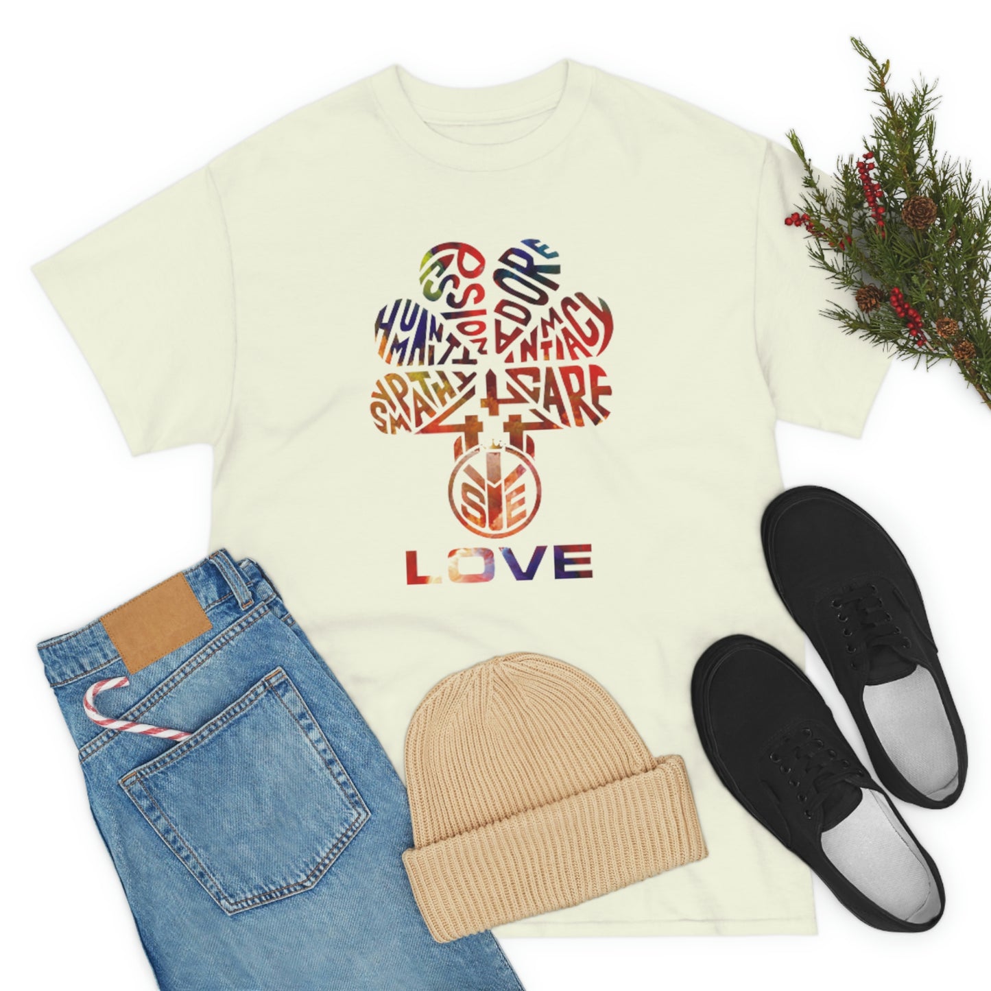 (SYE) LOVE Unisex Heavy Cotton Tee