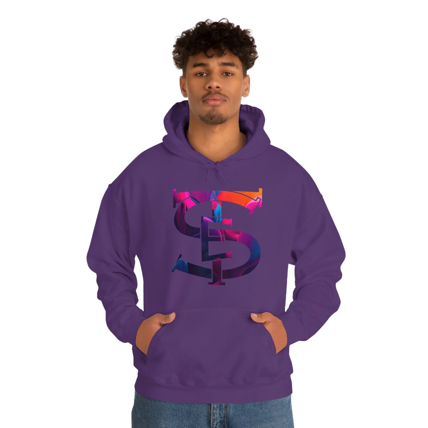 STE LOGO Set The Example Unisex Heavy Blend™ Hooded Sweatshirt