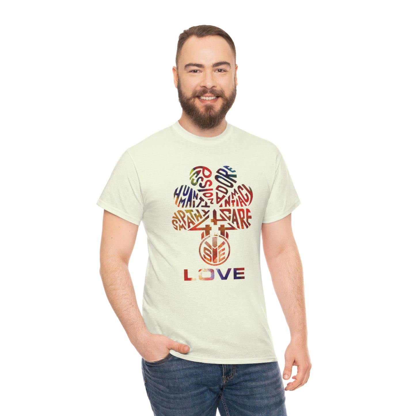 (SYE) LOVE Unisex Heavy Cotton Tee