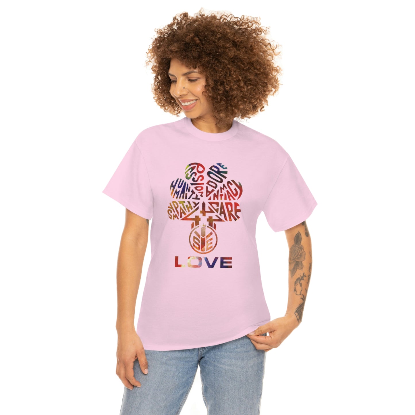 (SYE) LOVE Unisex Heavy Cotton Tee