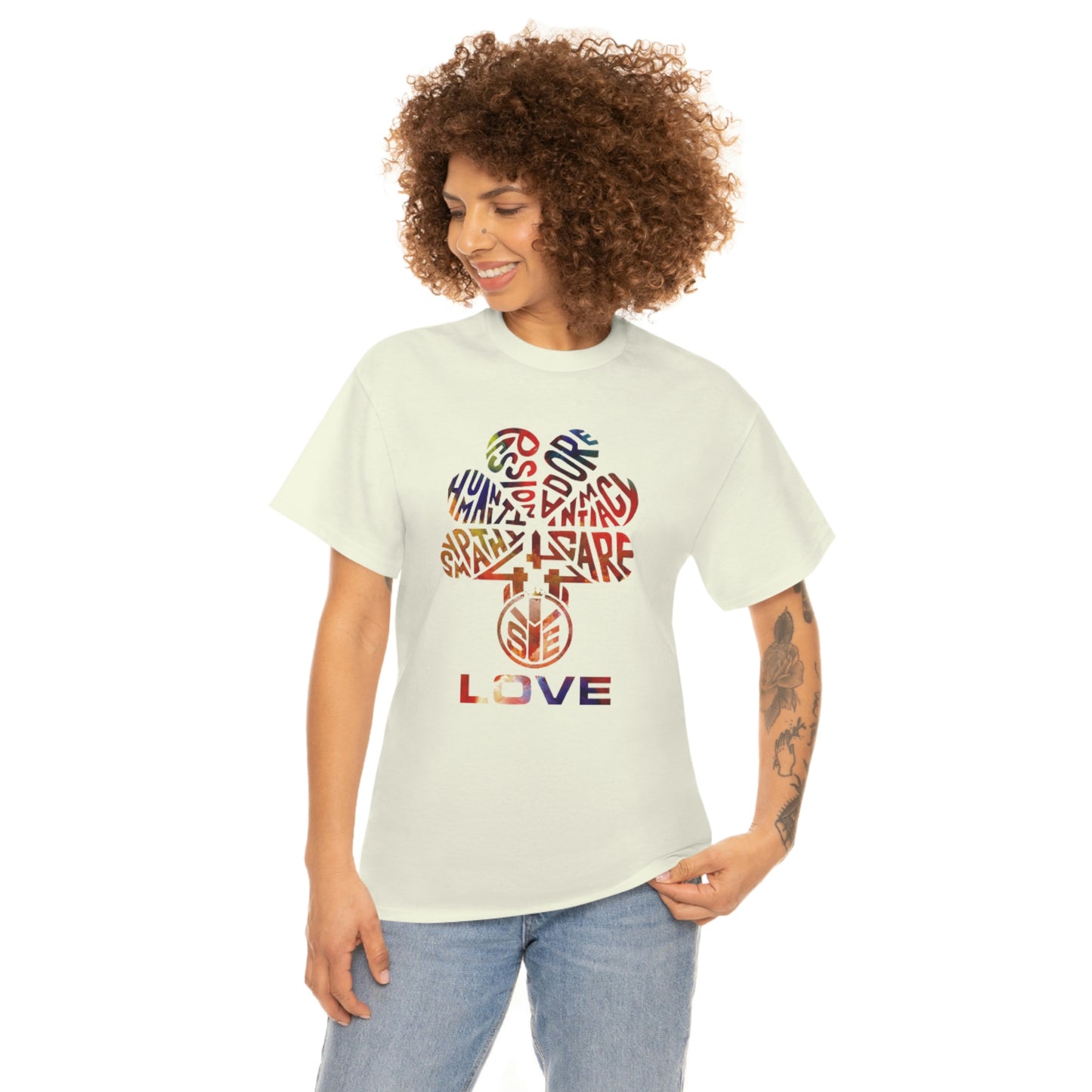 (SYE) LOVE Unisex Heavy Cotton Tee