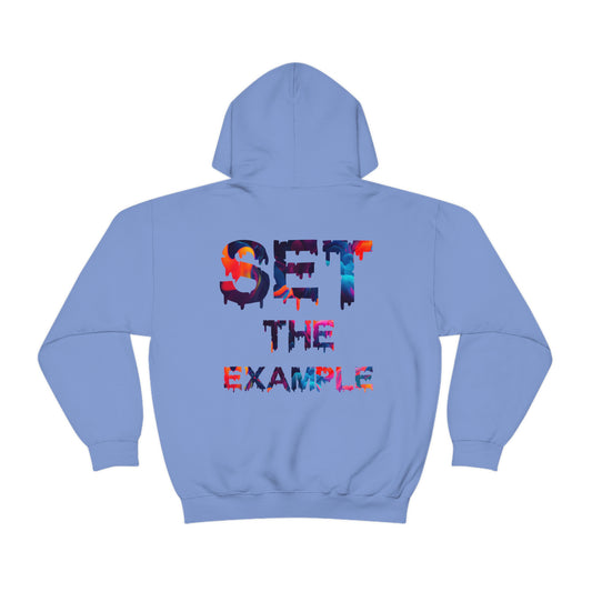 STE LOGO Set The Example Unisex Heavy Blend™ Hooded Sweatshirt