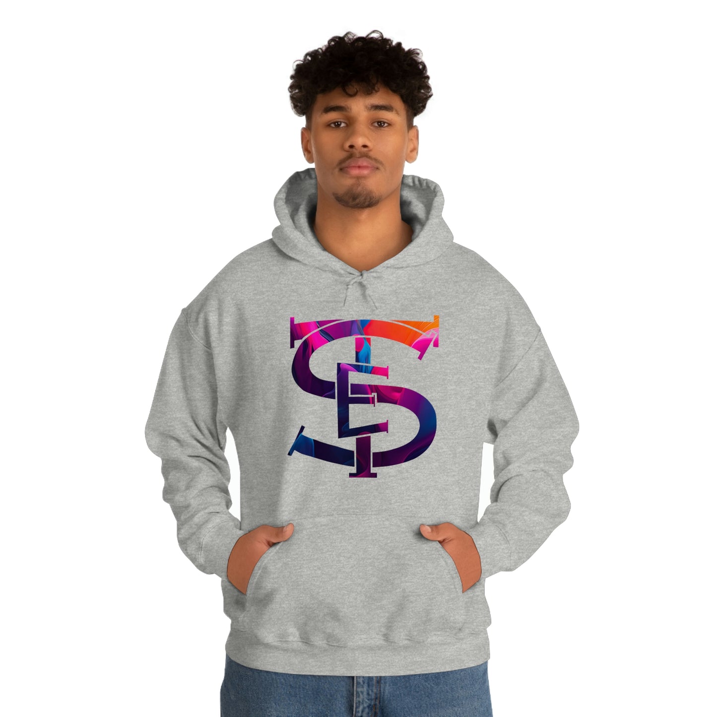 STE LOGO Set The Example Unisex Heavy Blend™ Hooded Sweatshirt