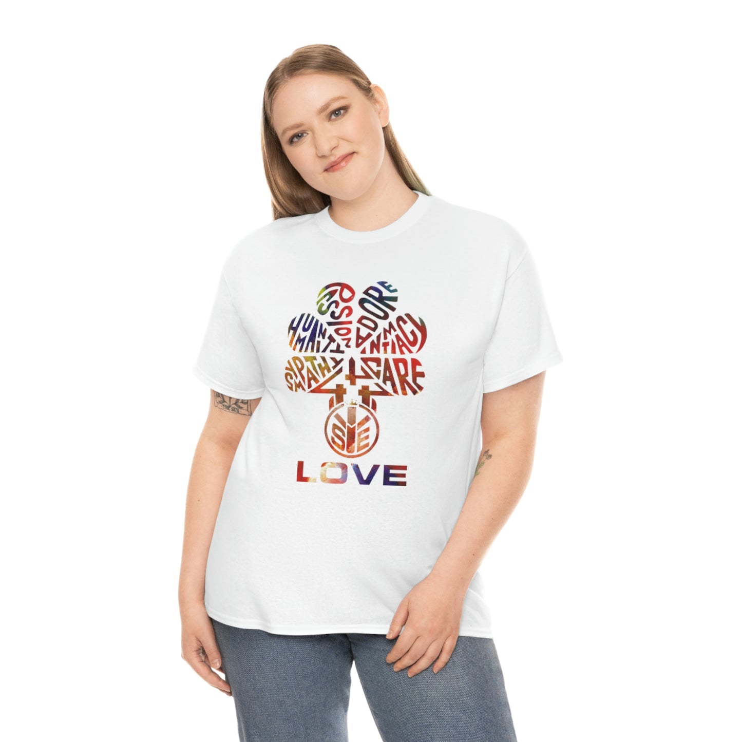 (SYE) LOVE Unisex Heavy Cotton Tee