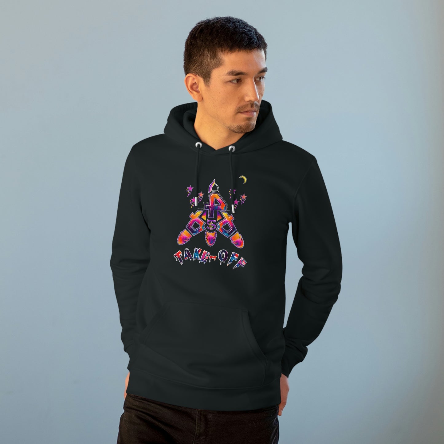 444 Rocket Unisex Cruiser Hoodie