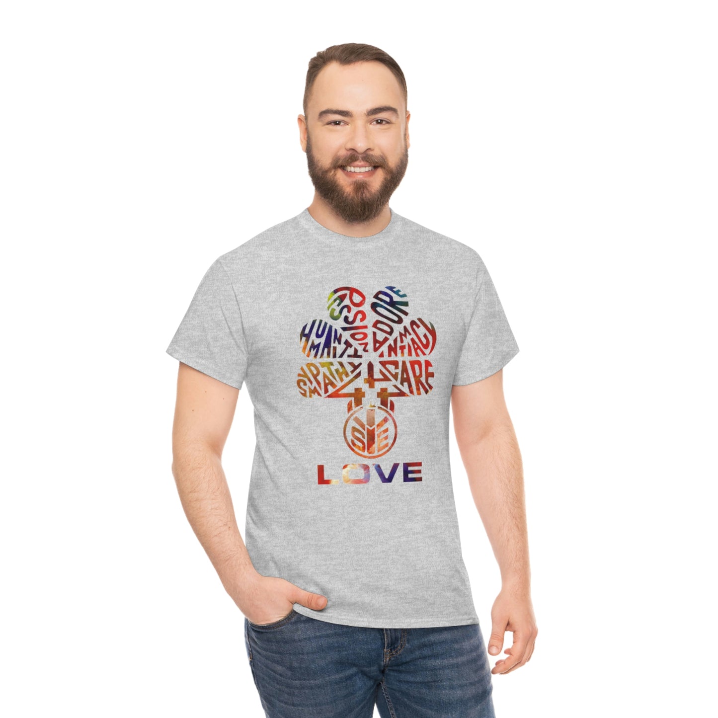 (SYE) LOVE Unisex Heavy Cotton Tee