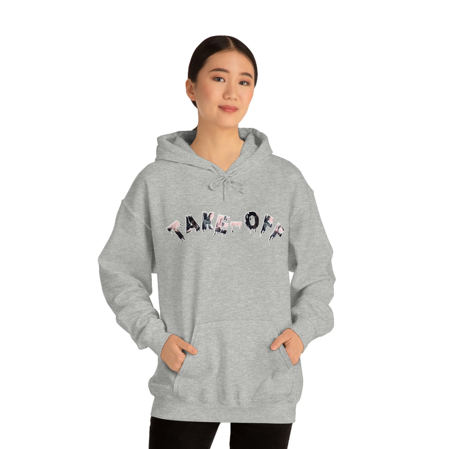 444 TAKEOFF Unisex Heavy Blend™ Hooded Sweatshirt