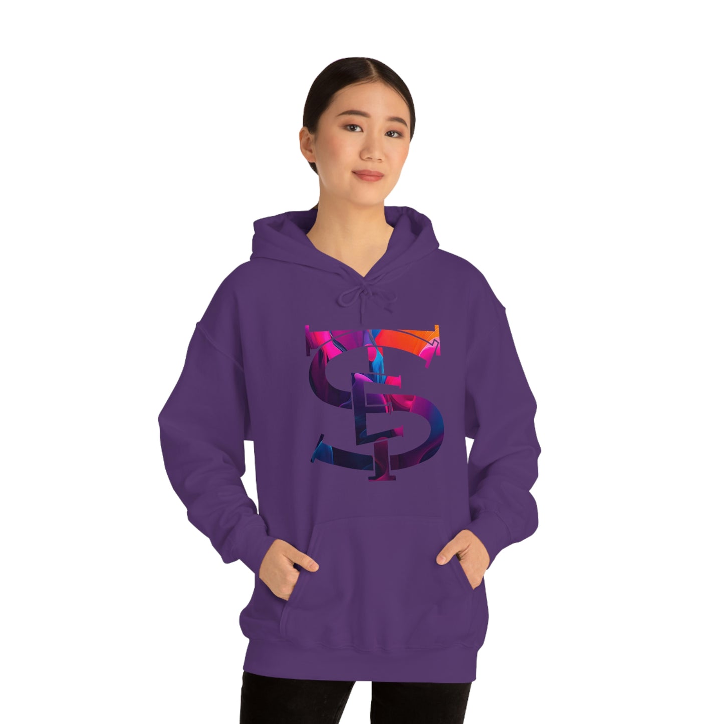 STE LOGO Set The Example Unisex Heavy Blend™ Hooded Sweatshirt