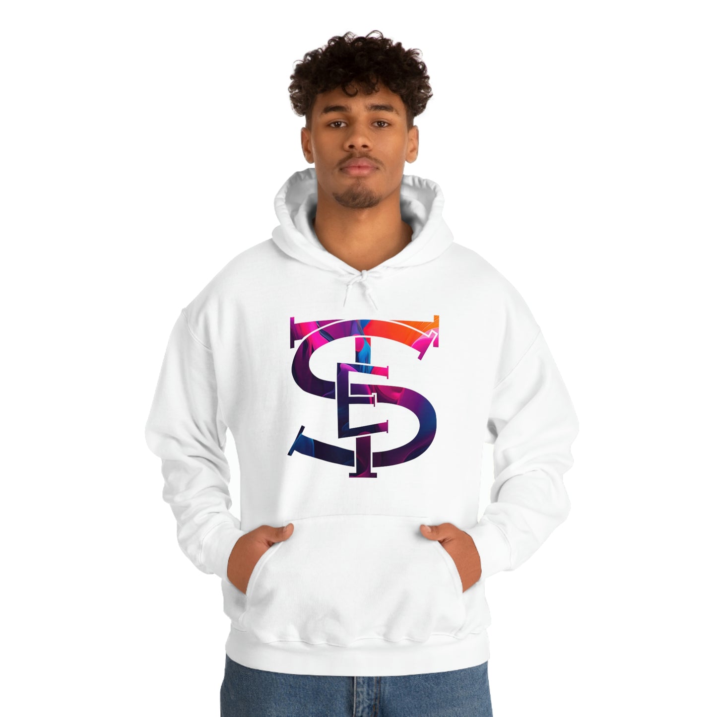 STE LOGO Set The Example Unisex Heavy Blend™ Hooded Sweatshirt